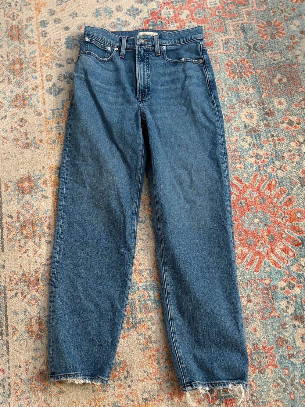 Madewell perfect vintage straight leg jean